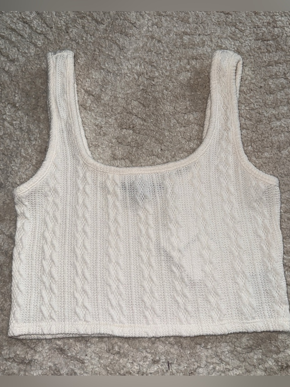 Knit Crop Tank Top